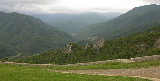 View from Gandzasar